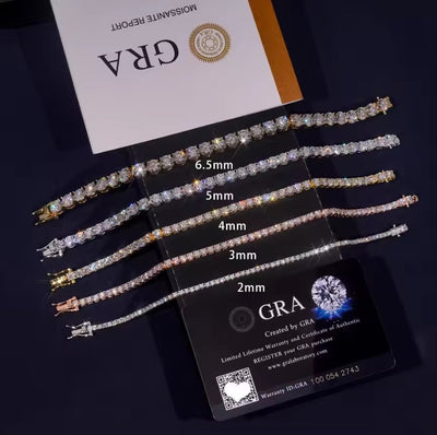 Moissanite Tennis Bracelet 1