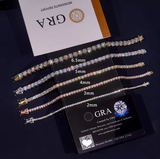 Moissanite Tennis Bracelet 1