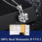 Moissanite 6 Prong Pendant Necklace