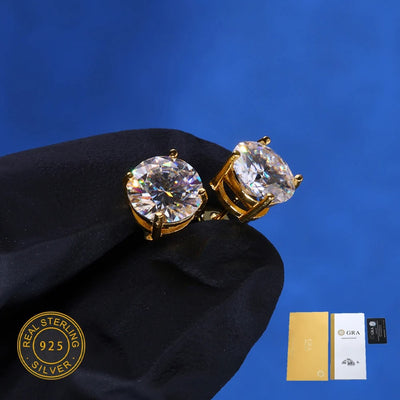 ICEBLING Moissanite Stud Earrings