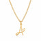 A-Z Cursive Heart Necklace VIP