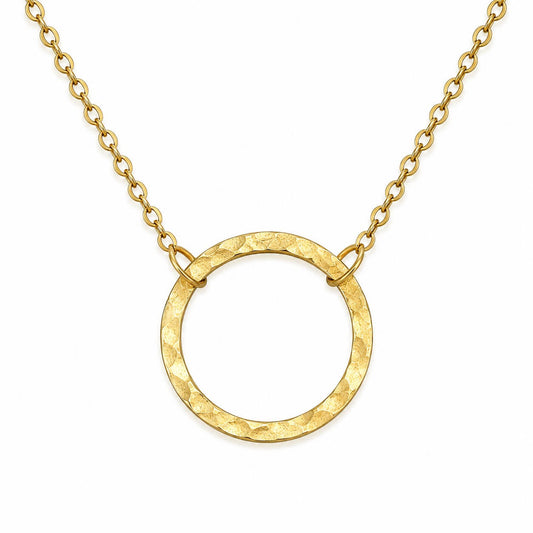 Hollow Pendant Necklace