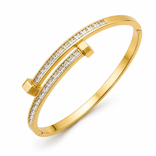 Love Nail Diamond Bracelet