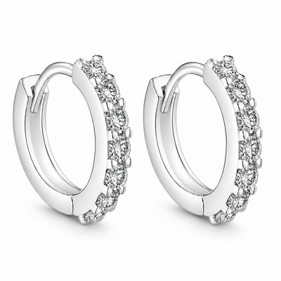Pavé Huggie Hoop Earrings VIP
