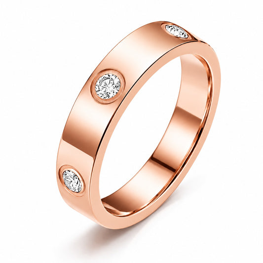 Rose Gold Love Ring