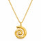 Spiral Pendant Necklace