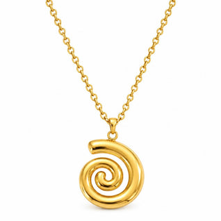 Spiral Pendant Necklace