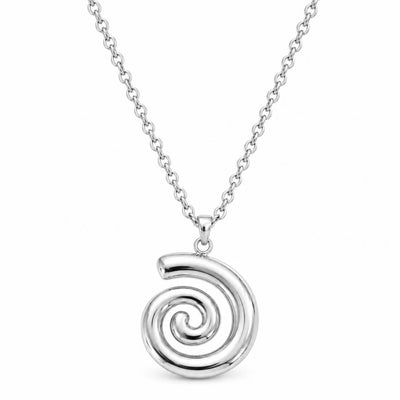 Spiral Pendant Necklace