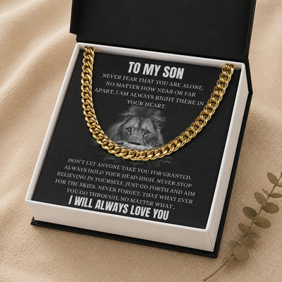 To My Son Necklace VIP